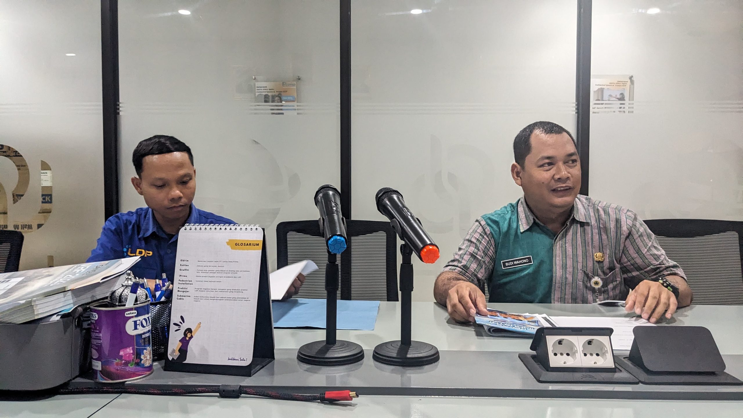 Kunjungan Industri Guru TJKT di PT Lintas Data Prima Sukoharjo