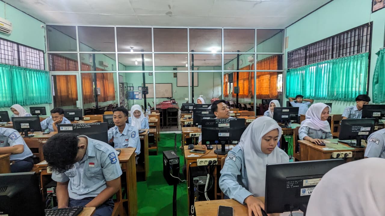 Gladi Bersih TKA SMK Negeri Jumantono Berjalan Lancar