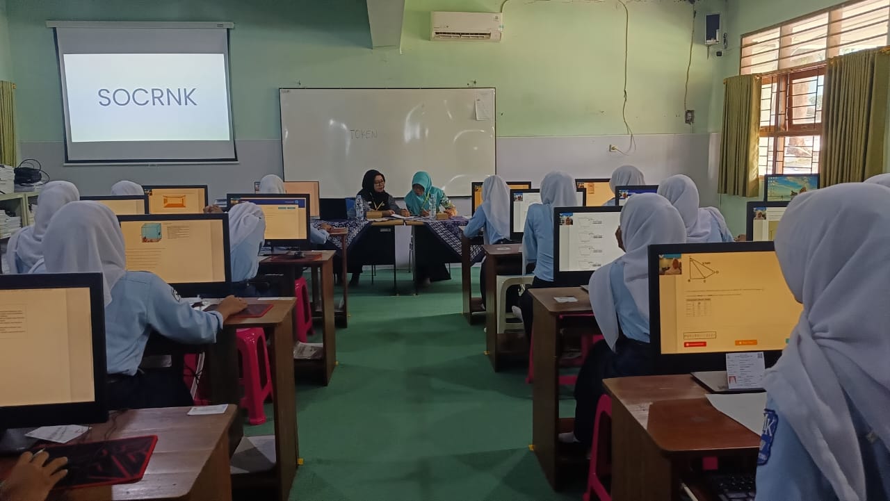 Pelaksanaan TKA di SMK Negeri Jumantono Berjalan Lancar